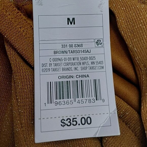 Women's Sleeveless Cut Out Lurex Dress | Wild Fable | Medium - Picture 11 of 13